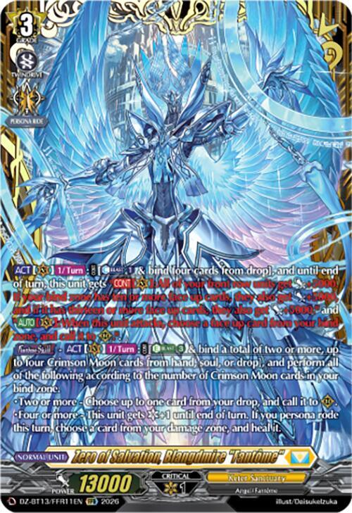Zero of Salvation, Blangdmire "Fantome" (FFR), DZ-BT13: Parallactic Clash DZ-BT13/FFR11EN