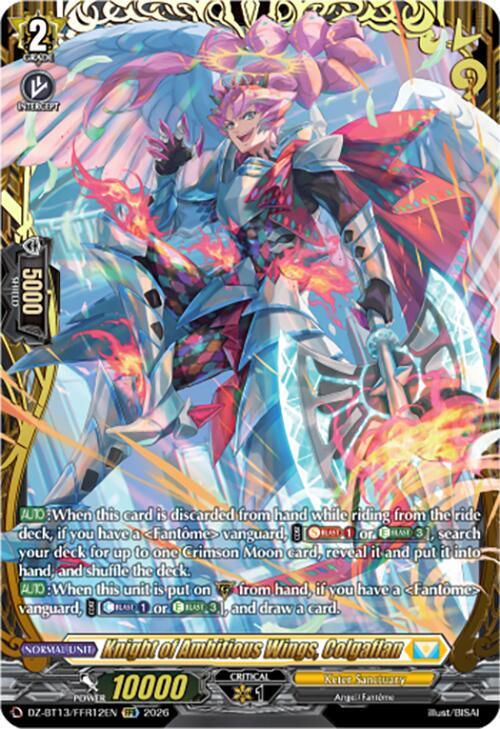 Knight of Ambitious Wings, Colgaflan (FFR), DZ-BT13: Parallactic Clash DZ-BT13/FFR12EN
