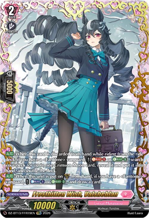 Frostbitten Wish, Valsheblan (FFR), DZ-BT13: Parallactic Clash DZ-BT13/FFR19EN
