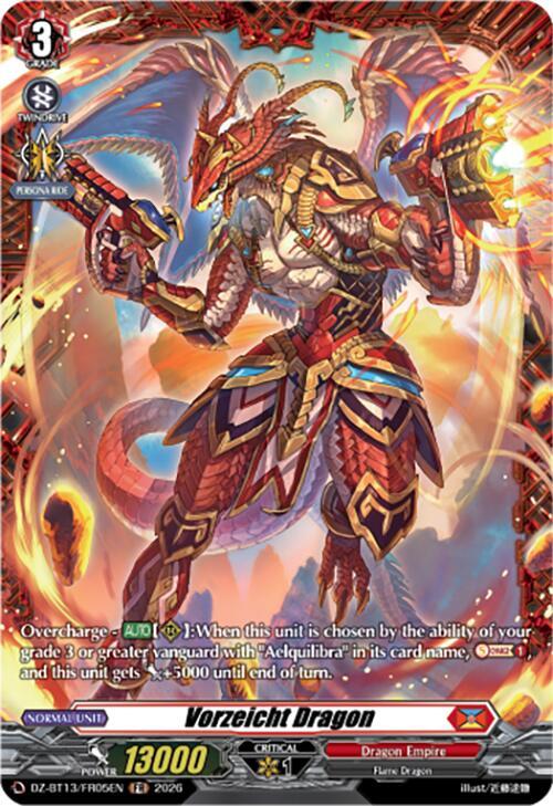 Vorzeicht Dragon (FR), DZ-BT13: Parallactic Clash DZ-BT13/FR05EN