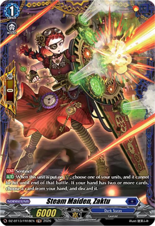 Steam Maiden, Zaktu (FR), DZ-BT13: Parallactic Clash DZ-BT13/FR18EN