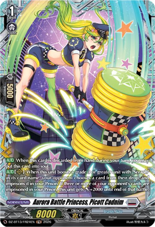 Aurora Battle Princess, Picott Cadnim (FR), DZ-BT13: Parallactic Clash DZ-BT13/FR24EN