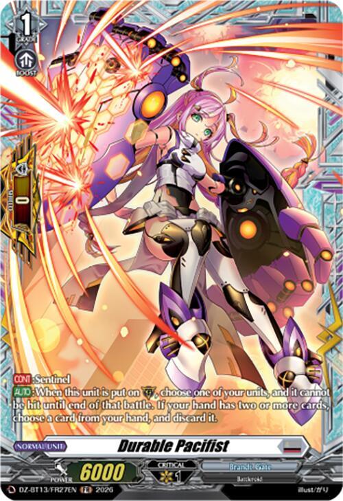 Durable Pacifist (FR), DZ-BT13: Parallactic Clash DZ-BT13/FR27EN
