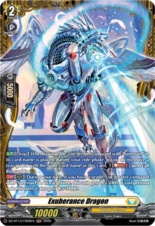 Exuberance Dragon (FR), DZ-BT13: Parallactic Clash DZ-BT13/FR28EN