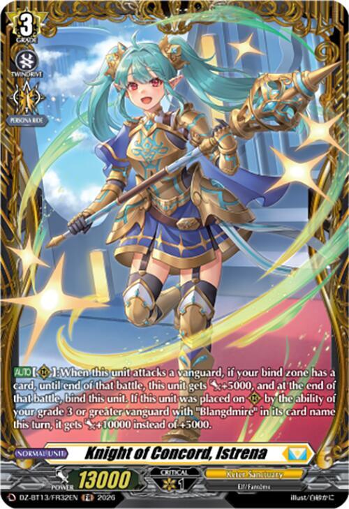 Knight of Concord, Istrena (FR), DZ-BT13: Parallactic Clash DZ-BT13/FR32EN