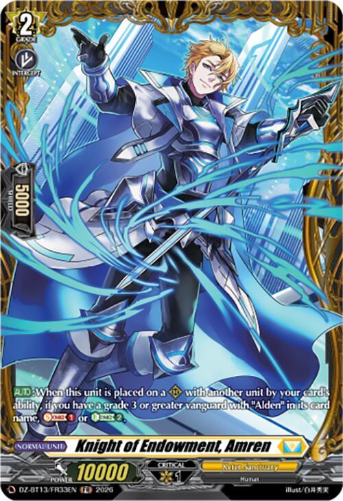 Knight of Endowment, Amren (FR), DZ-BT13: Parallactic Clash DZ-BT13/FR33EN