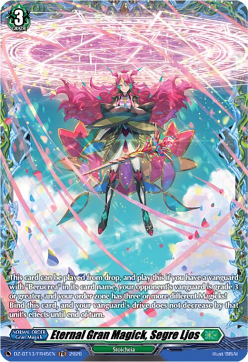 Eternal Gran Magick, Segre Ljos (FR), DZ-BT13: Parallactic Clash DZ-BT13/FR45EN