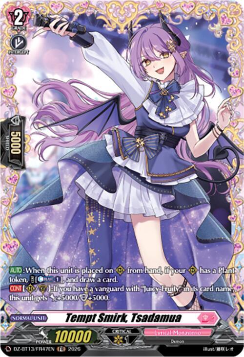 Tempt Smirk, Tsadamua (FR), DZ-BT13: Parallactic Clash DZ-BT13/FR47EN