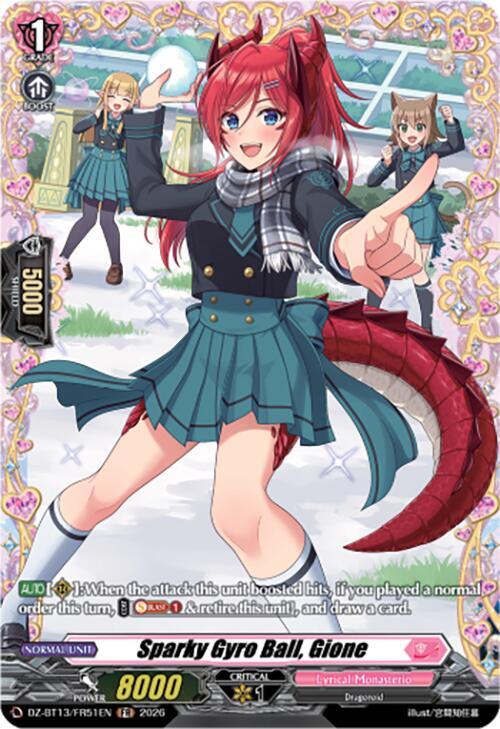 Sparky Gyro Ball, Gione (FR), DZ-BT13: Parallactic Clash DZ-BT13/FR51EN