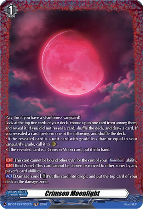 Crimson Moonlight (FR), DZ-BT13: Parallactic Clash DZ-BT13/FR55EN