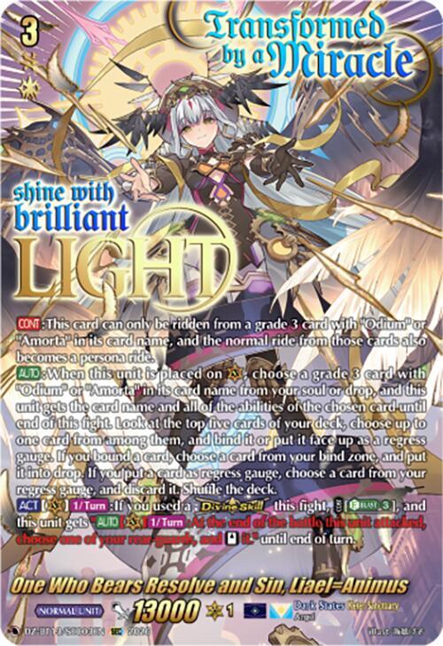 One Who Bears Resolve and Sin, Liael=Animus (SEC), DZ-BT13: Parallactic Clash DZ-BT13/SEC03EN