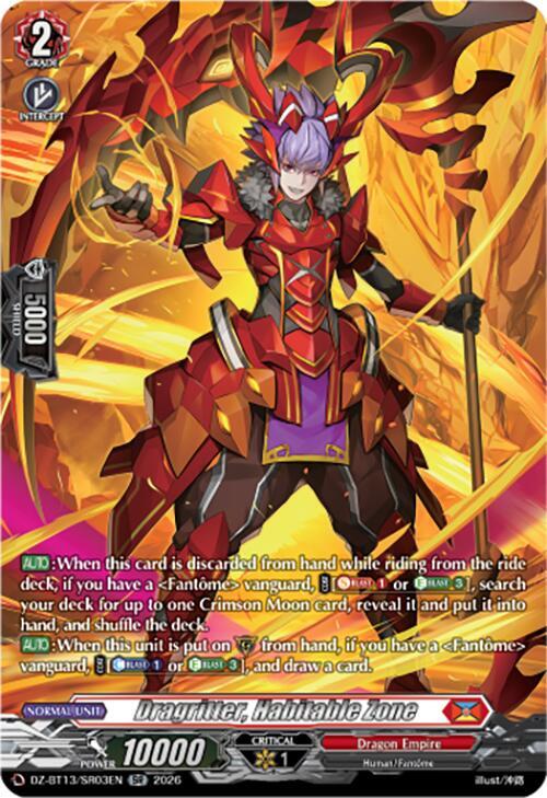Dragritter, Habitable Zone (SR), DZ-BT13: Parallactic Clash DZ-BT13/SR03EN