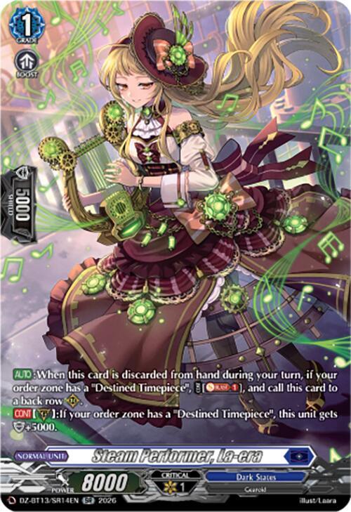 Steam Performer, La-era (SR), DZ-BT13: Parallactic Clash DZ-BT13/SR14EN