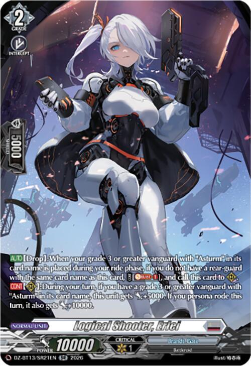 Logical Shooter, Erlei (SR), DZ-BT13: Parallactic Clash DZ-BT13/SR21EN