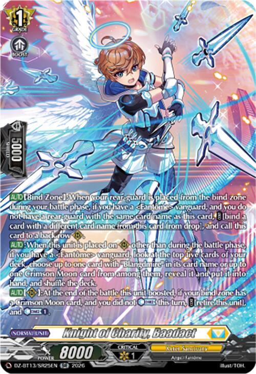 Knight of Charity, Baadact (SR), DZ-BT13: Parallactic Clash DZ-BT13/SR25EN