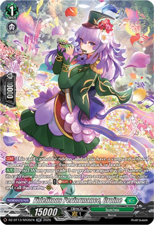 Fidelitous Performance, Croine (SR), DZ-BT13: Parallactic Clash DZ-BT13/SR35EN
