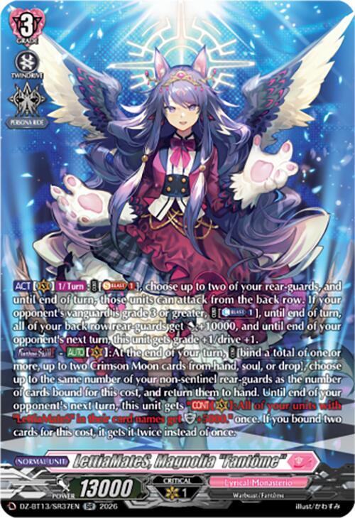 LettiaMateS, Magnolia "Fantome" (SR), DZ-BT13: Parallactic Clash DZ-BT13/SR37EN