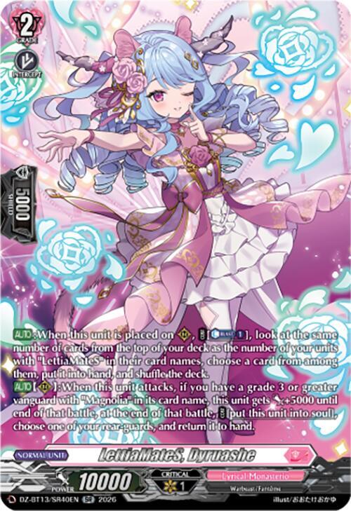 LettiaMateS, Dyruashe (SR), DZ-BT13: Parallactic Clash DZ-BT13/SR40EN