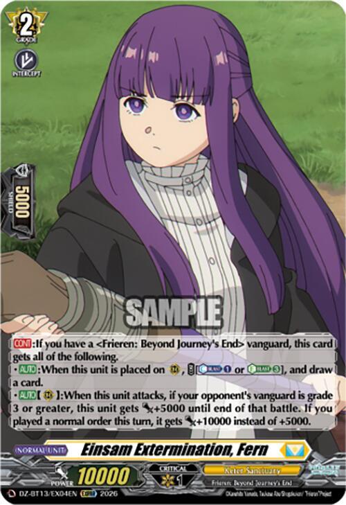 Einsam Extermination, Fern, DZ-BT13: Parallactic Clash DZ-BT13/EX04EN
