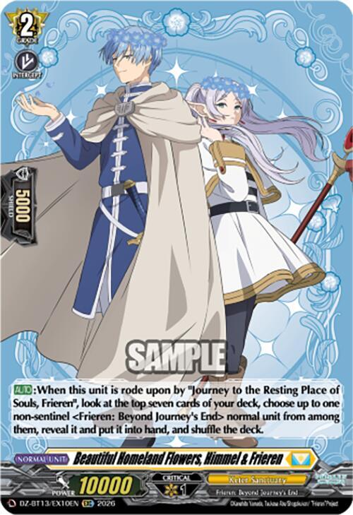 Beautiful Homeland Flowers, Himmel & Frieren, DZ-BT13: Parallactic Clash DZ-BT13/EX10EN
