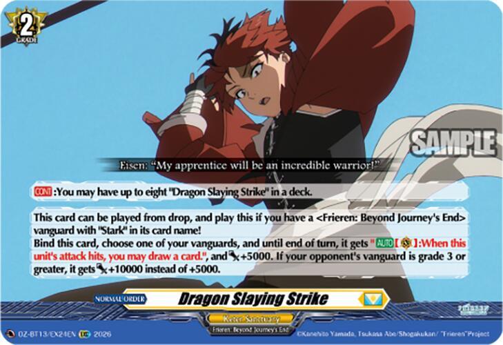 Dragon Slaying Strike, DZ-BT13: Parallactic Clash DZ-BT13/EX24EN