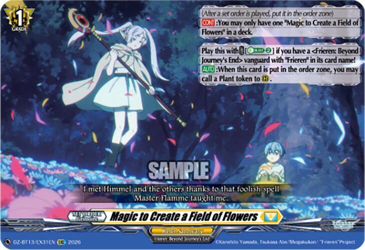 Magic to Create a Field of Flowers, DZ-BT13: Parallactic Clash DZ-BT13/EX31EN