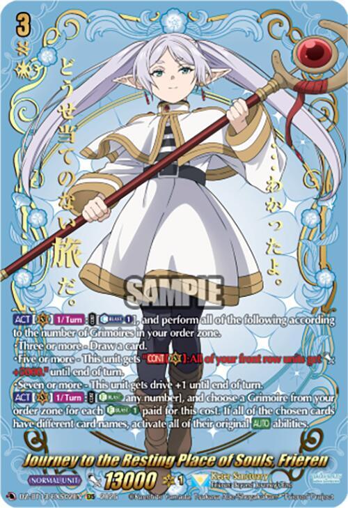 Journey to the Resting Place of Souls, Frieren (EXS), DZ-BT13: Parallactic Clash DZ-BT13/EXS02EN
