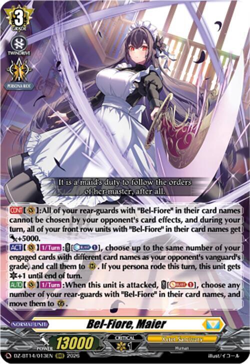 Bel-Fiore, Maier, DZ-BT14: Envoys of the Crimson Moon DZ-BT14/013EN
