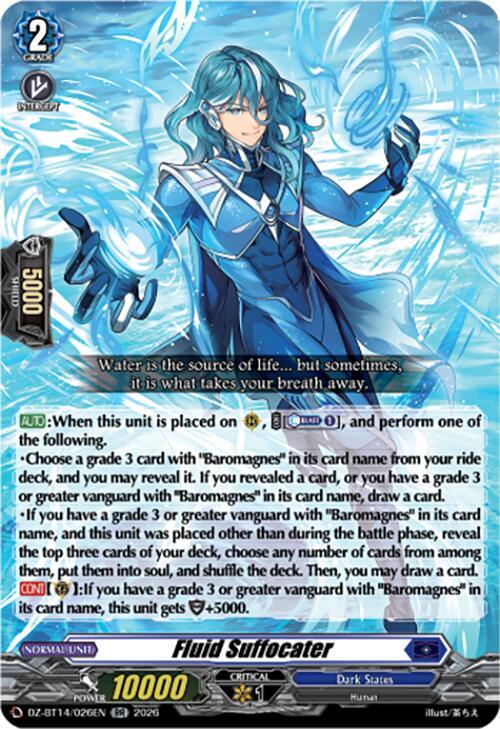 Fluid Suffocater, DZ-BT14: Envoys of the Crimson Moon DZ-BT14/026EN
