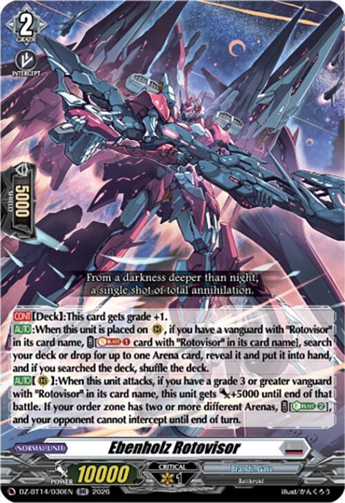 Ebenholz Rotovisor, DZ-BT14: Envoys of the Crimson Moon DZ-BT14/030EN