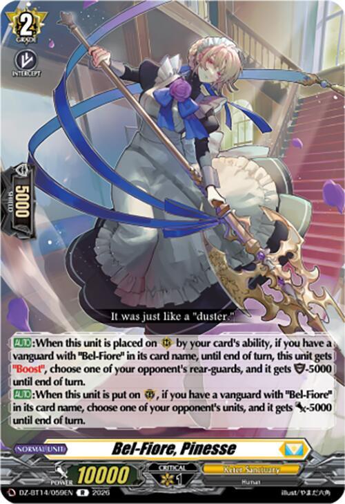 Bel-Fiore, Pinesse, DZ-BT14: Envoys of the Crimson Moon DZ-BT14/059EN