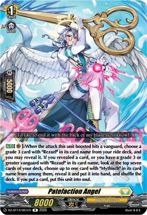 Patefaction Angel, DZ-BT14: Envoys of the Crimson Moon DZ-BT14/061EN