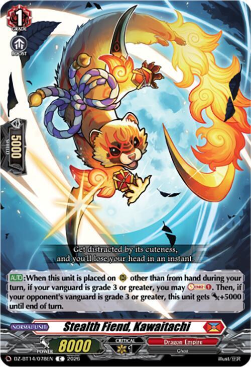 Stealth Fiend, Kawaitachi, DZ-BT14: Envoys of the Crimson Moon DZ-BT14/078EN
