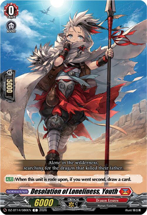 Desolation of Loneliness, Youth, DZ-BT14: Envoys of the Crimson Moon DZ-BT14/080EN