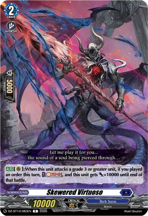 Skewered Virtuoso, DZ-BT14: Envoys of the Crimson Moon DZ-BT14/083EN