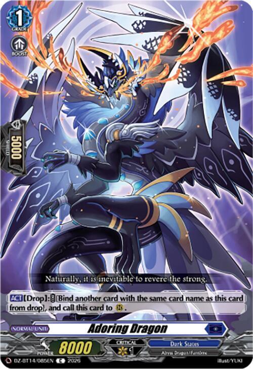 Adoring Dragon, DZ-BT14: Envoys of the Crimson Moon DZ-BT14/085EN