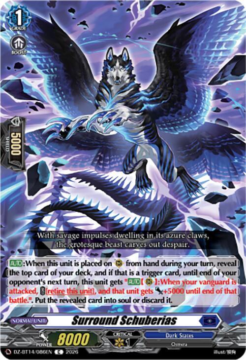 Surround Schuberias, DZ-BT14: Envoys of the Crimson Moon DZ-BT14/086EN