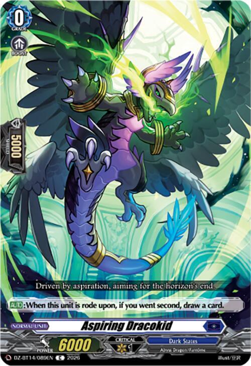 Aspiring Dracokid, DZ-BT14: Envoys of the Crimson Moon DZ-BT14/089EN