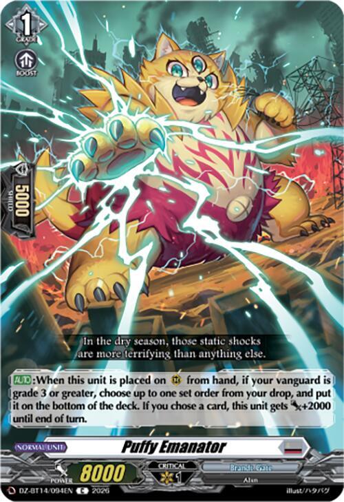 Puffy Emanator, DZ-BT14: Envoys of the Crimson Moon DZ-BT14/094EN