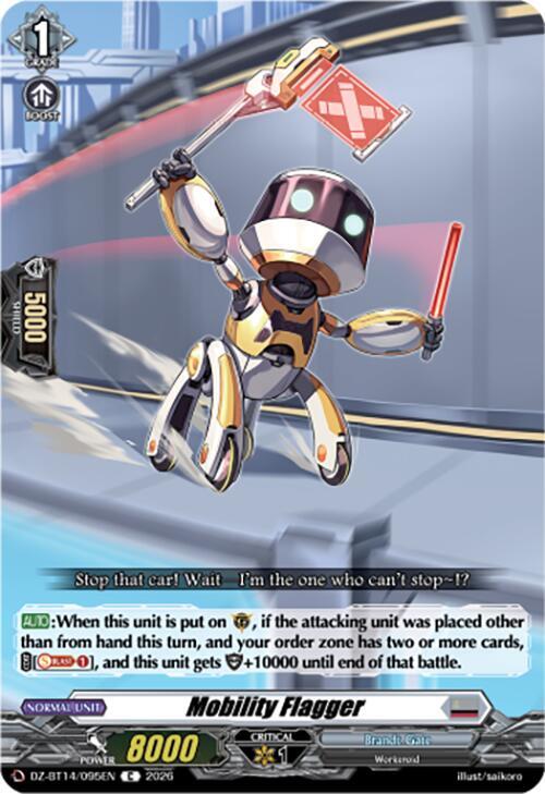 Mobility Flagger, DZ-BT14: Envoys of the Crimson Moon DZ-BT14/095EN