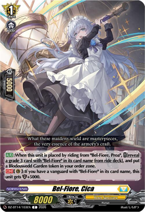 Bel-Fiore, Cica, DZ-BT14: Envoys of the Crimson Moon DZ-BT14/103EN
