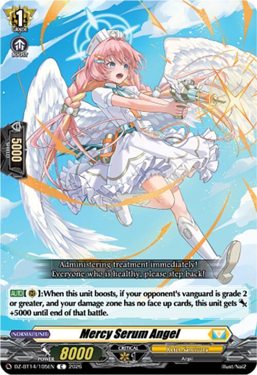 Mercy Serum Angel, DZ-BT14: Envoys of the Crimson Moon DZ-BT14/105EN