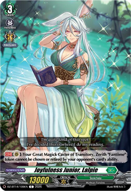 Joyfulness Junior, Lalpie, DZ-BT14: Envoys of the Crimson Moon DZ-BT14/109EN