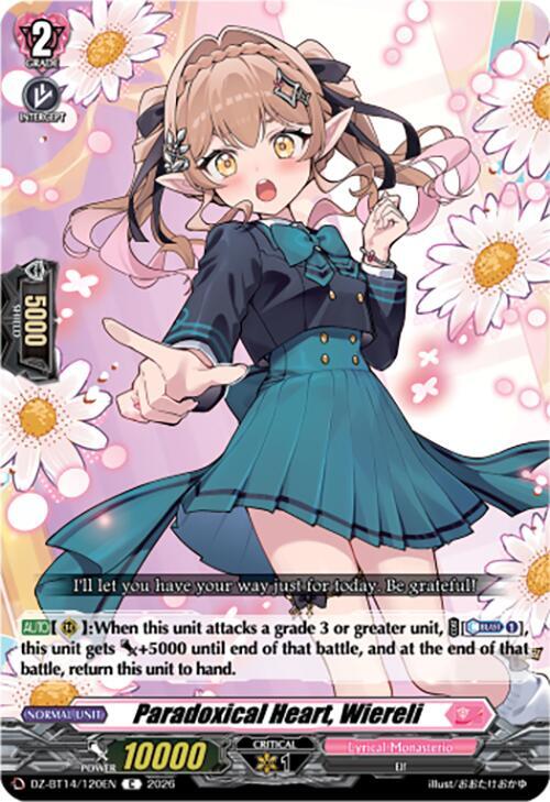 Paradoxical Heart, Wiereli, DZ-BT14: Envoys of the Crimson Moon DZ-BT14/120EN