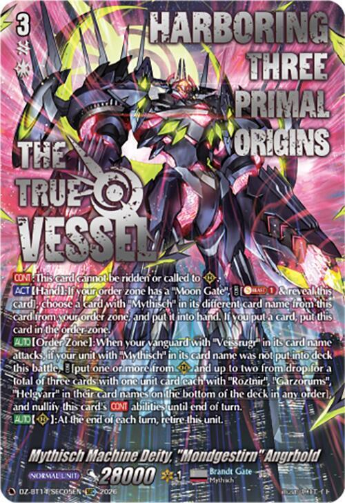 Mythisch Machine Deity, "Mondgestirn" Angrbold (SEC), DZ-BT14: Envoys of the Crimson Moon DZ-BT14/SEC05EN