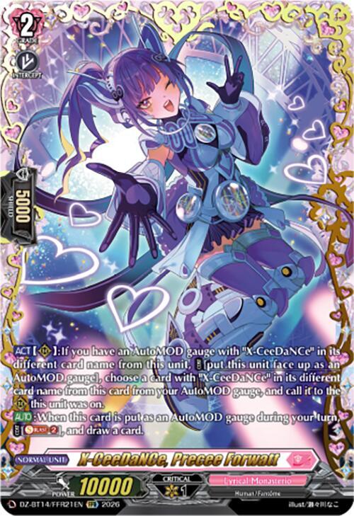 X-CeeDaNCe, Precee Forwatt (FFR), DZ-BT14: Envoys of the Crimson Moon DZ-BT14/FFR21EN