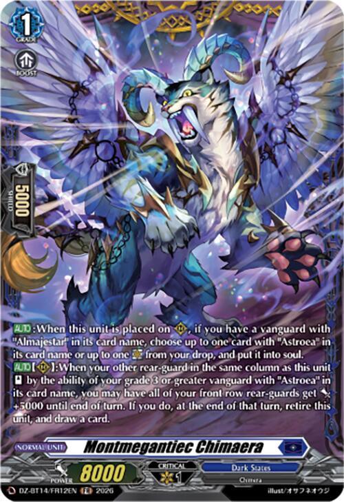 Montmegantiec Chimaera (FR), DZ-BT14: Envoys of the Crimson Moon DZ-BT14/FR12EN