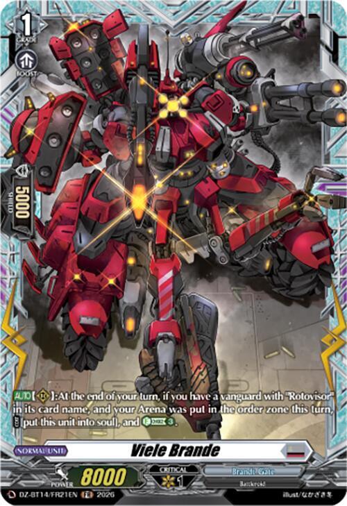 Viele Brande (FR), DZ-BT14: Envoys of the Crimson Moon DZ-BT14/FR21EN