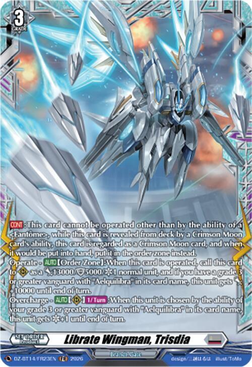 Librate Wingman, Trisdia (FR), DZ-BT14: Envoys of the Crimson Moon DZ-BT14/FR23EN
