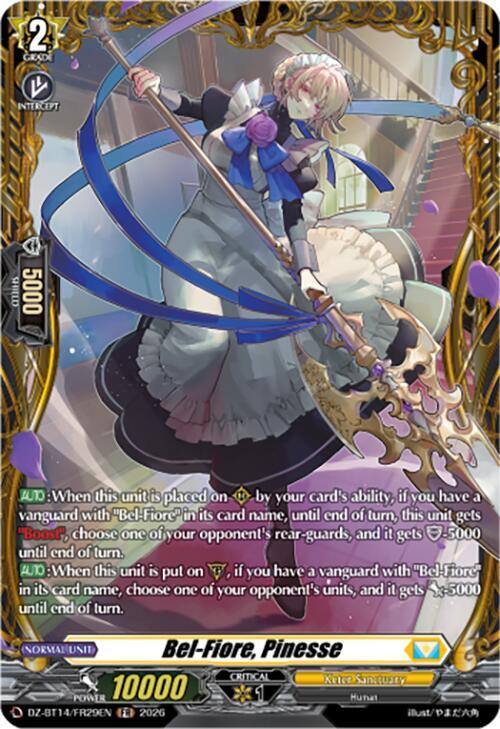 Bel-Fiore, Pinesse (FR), DZ-BT14: Envoys of the Crimson Moon DZ-BT14/FR29EN
